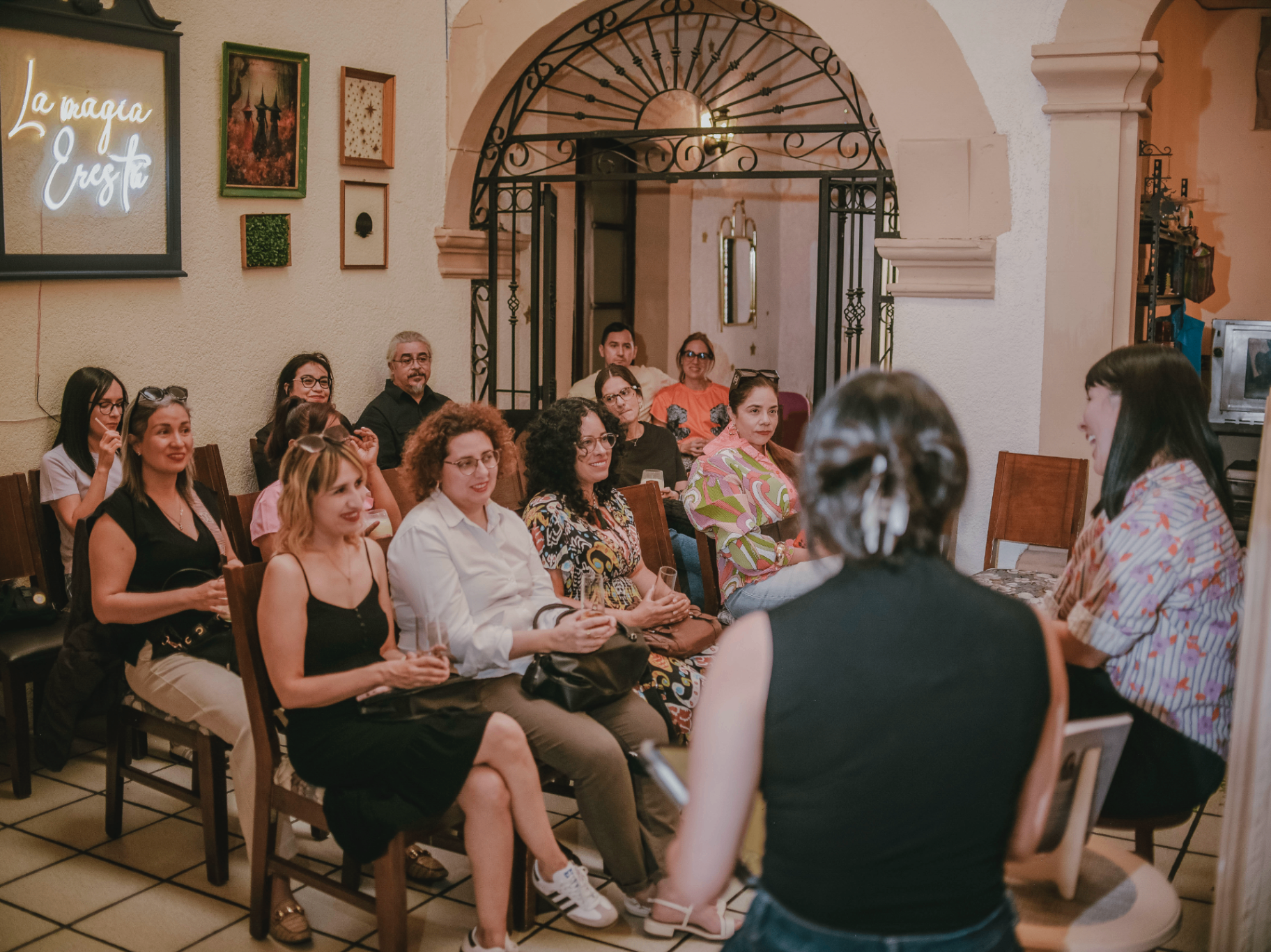 Presentación del libro en Casa Meztli, Durango