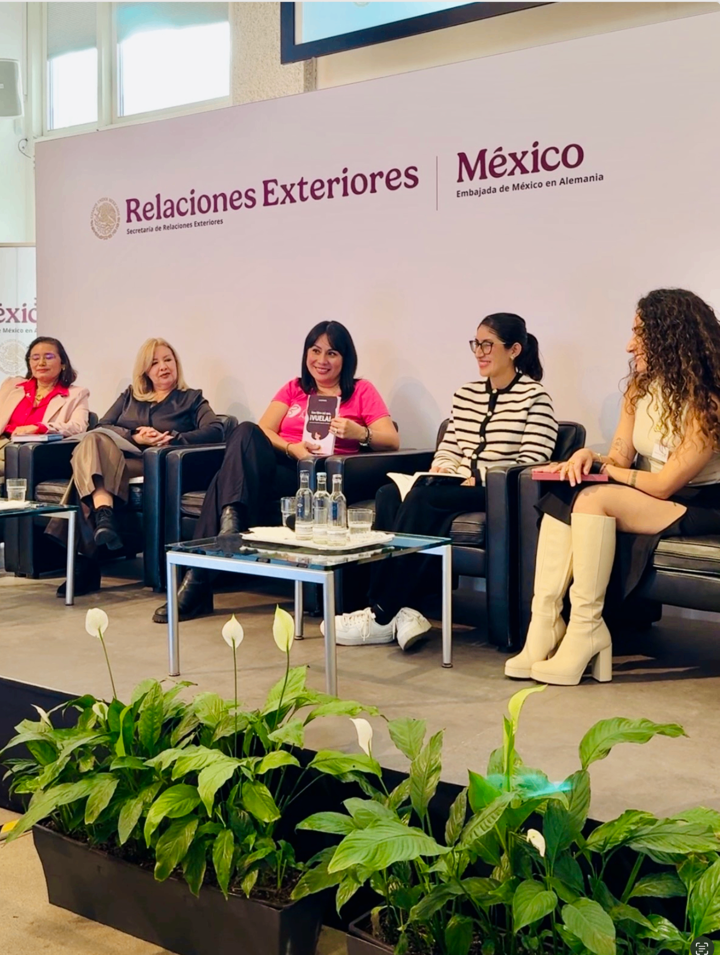 Lanzamiento del libro en la Embajada de México en Alemania